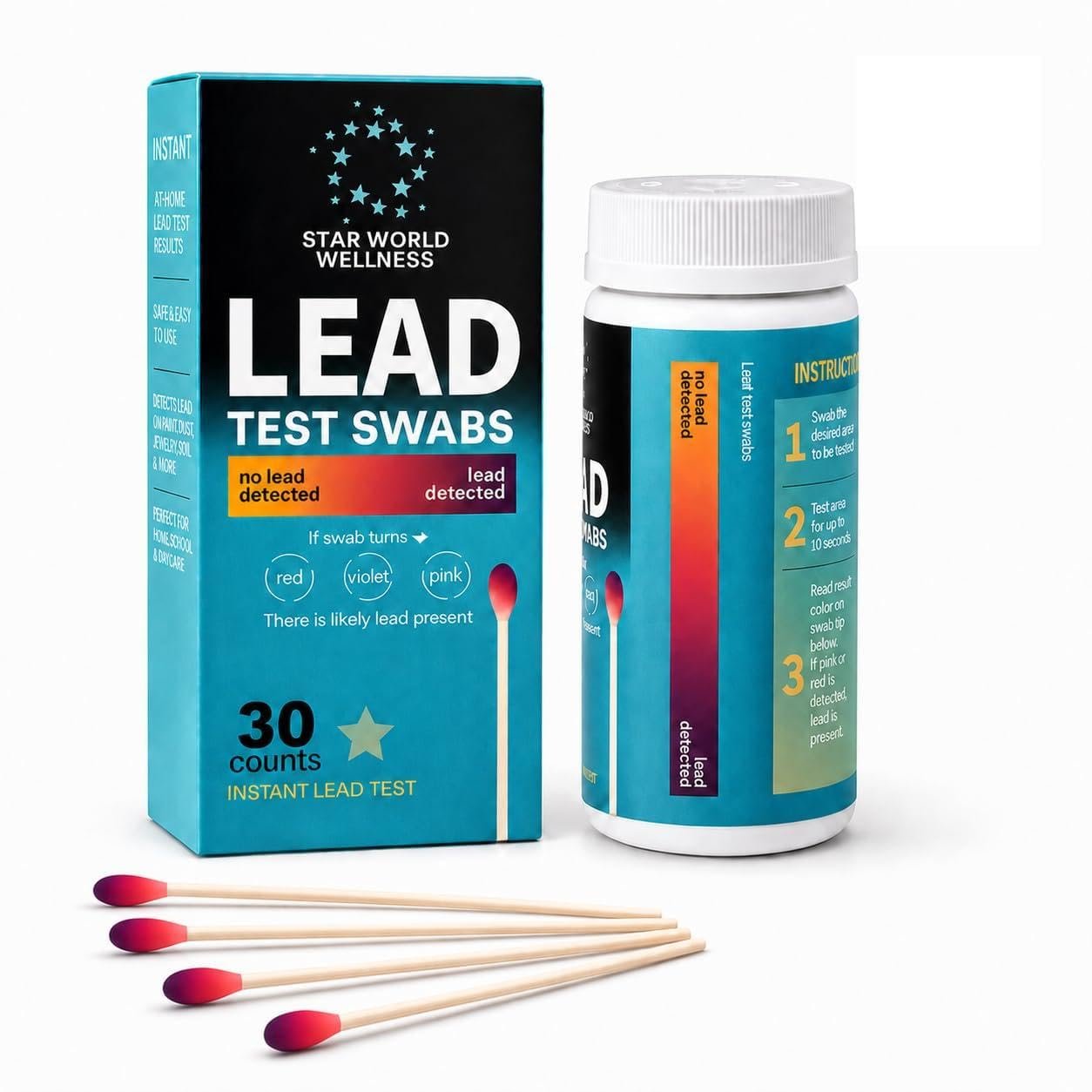 Lead Test Kit, Lead Testing Kit for Home & Household Items