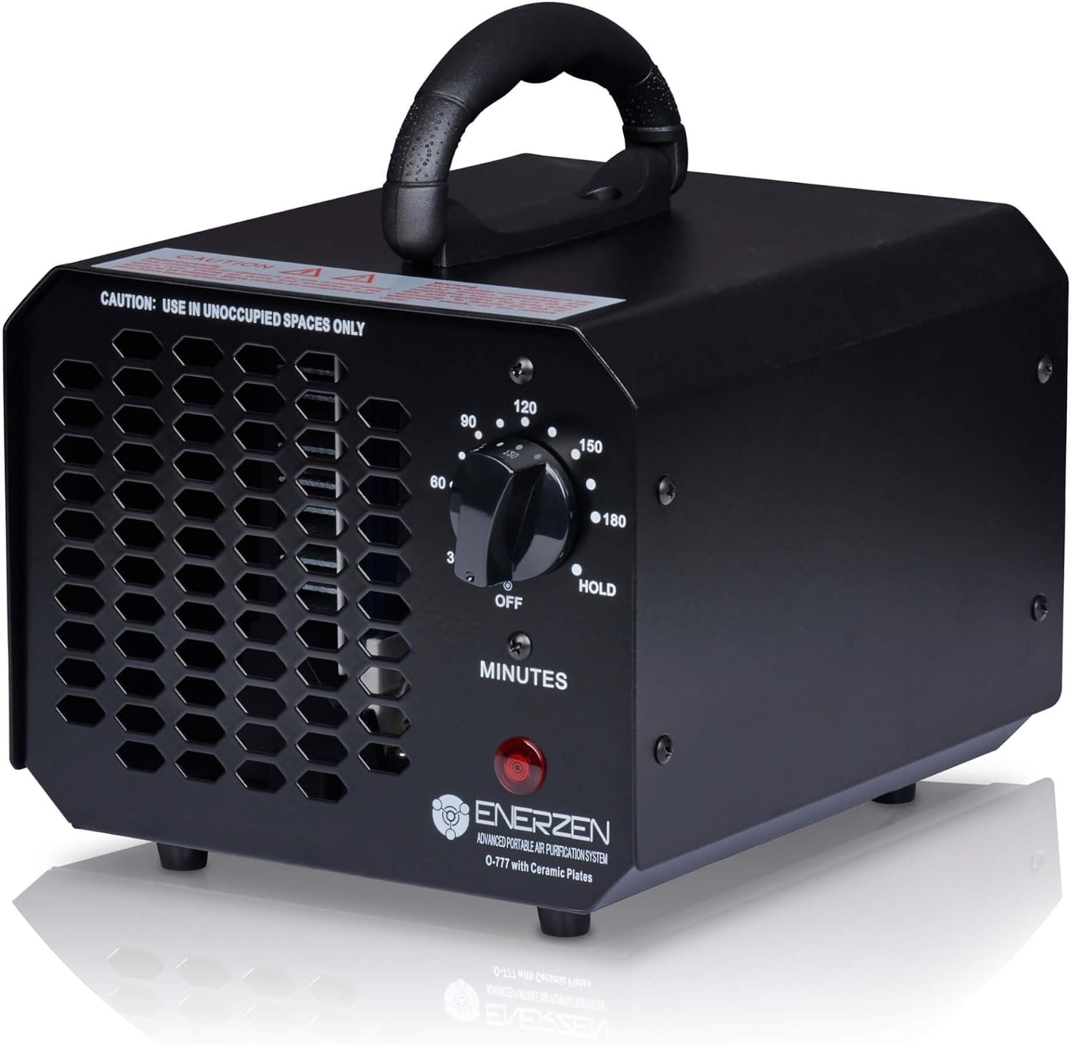 Enerzen Ozone Generator 60,000mg Industrial O3 Air Purifier Deodorizer (60,000mg – Black)