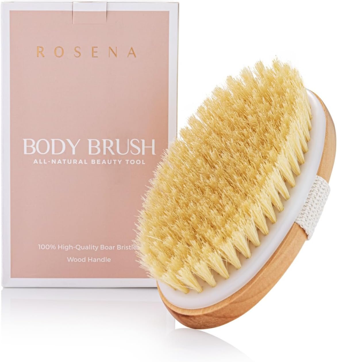 Dry Brushing Body Brush for Lymphatic Drainage, Exfoliating Body Brush