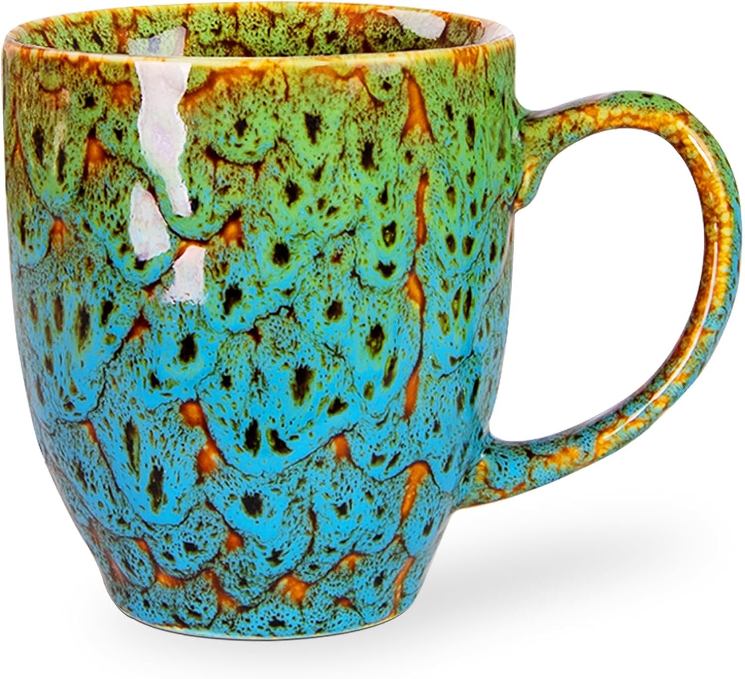 16oz Ceramic Coffee Mug Tea Cup with Handle Novelty Mug for Office and Home