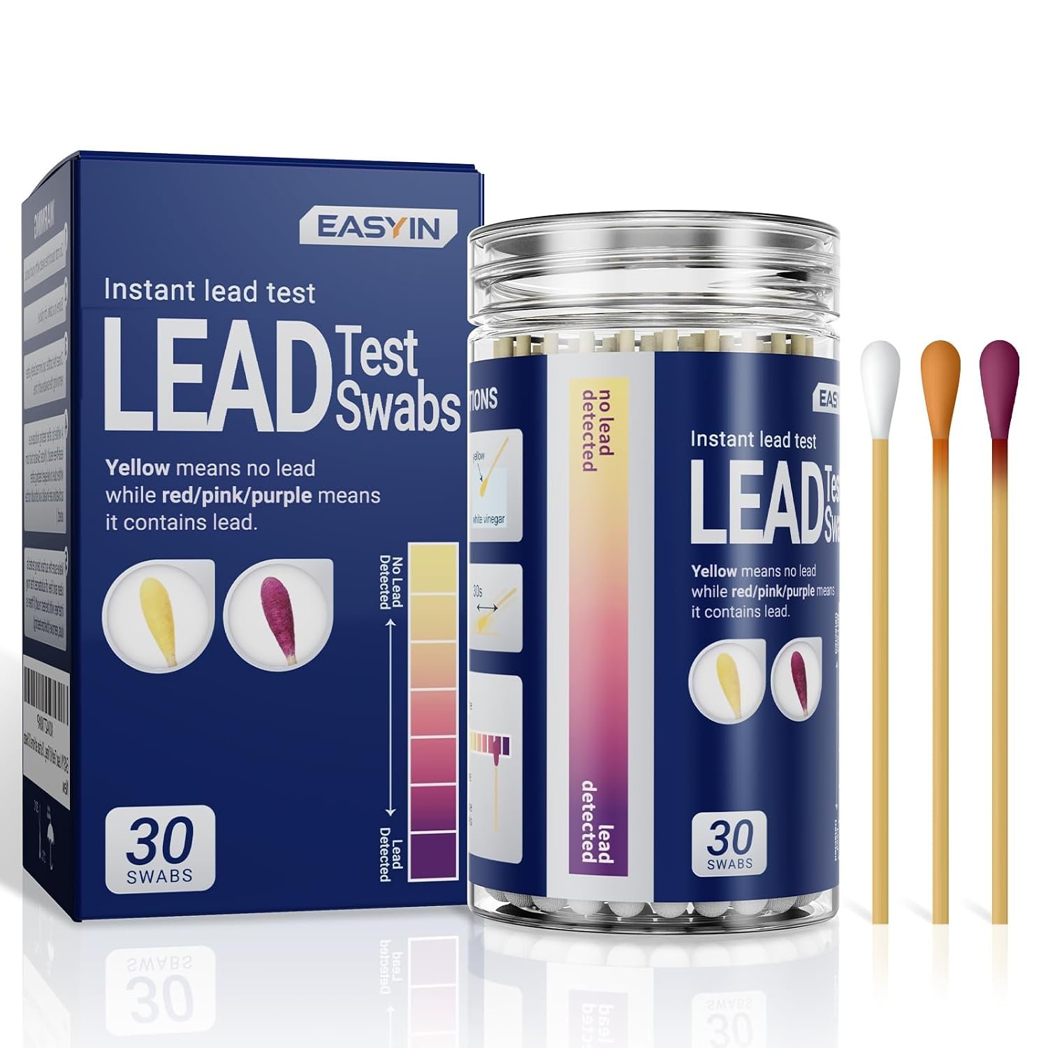 Lead Test Kit Vinegar Activated – Accurate 30-Second Detection