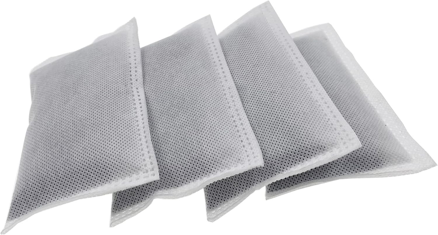 4 Pack Activated Charcoal Odor Absorbing Filter Refill Deodorizer