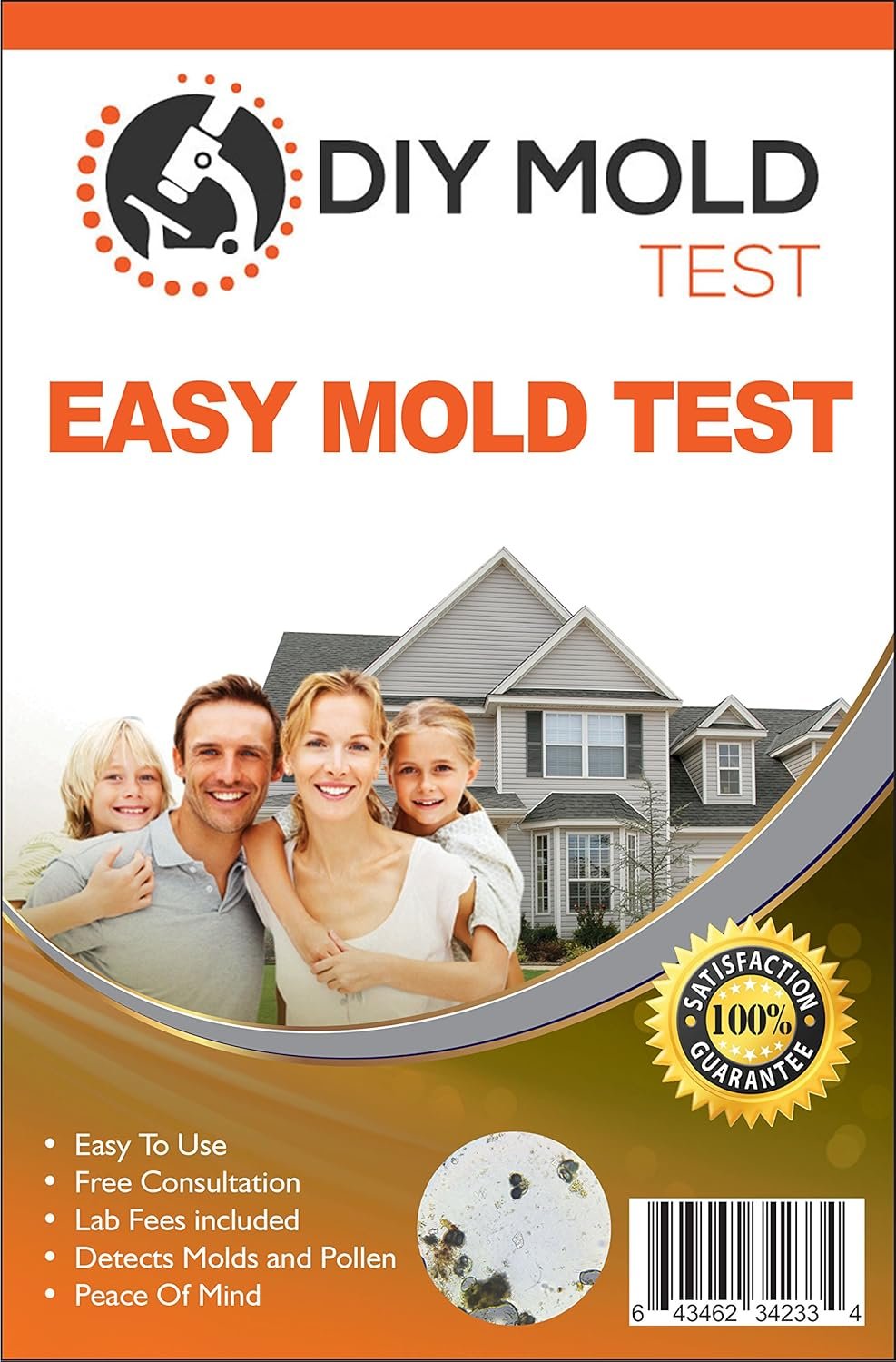 Mold Test Kit for Home – 3 DIY Tests – Mold Detection Kit with Lab Analysis & Expert Consultation – Easy & Accurate – Save vs Professional Inspectors – Not for Air Quality Testing
