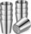 Mimorou 8 Pack Stainless Steel Insulated Cup 10 oz Metal Tumbler Silver