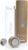 mayu Pure Glass Reusable Water Bottle with Bamboo Lid, Leakproof, 1 Liter