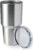 HASLE OUTFITTERS 30oz Stainless Steel Tumbler, Double Wall Vacuum Insulated Travel Mug Tumbler, Durable Insulated Coffee Mug, Gift Box Set (Silver, 1)