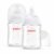 Pigeon Glass Baby Bottles Wide Neck, 5.4 Oz, Pack of 2