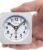 Peakeep Ultra Small, Battery Travel Alarm Clock with Snooze and Light
