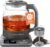 120V Titanium & Glass Electric Tea Kettle, Pro Steam Extraction for All Teas (Green, Black, Oolong), 11 Temp & 10 Strength Levels, 1.2L, 12H Keep Warm, BPA-Free, 1 Infusers