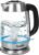 Electric Kettle 1.8 L, Stainless Steel & Glass, No Plastic, Fast Boiling