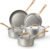 KOKHUB Pots and Pans Set 8 Pcs, Vintage Stainless Steel Cookware Set