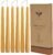 10″ Natural Beeswax Taper Candles – 6 Pack Beeswax Candles Set, Yellow