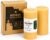 2 Pack Beeswax Pillar Candles,Non-Toxic 2×4 Inch Candle,35 Hour,Yellow