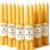 Beeswax Taper Candles,Pure Bees Wax Candle Sticks,8 Inch,12 Pack,Non-Toxic