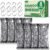 TUXIYA 8Pack Activated Charcoal Odor Absorber, Shoe Odor Eliminator