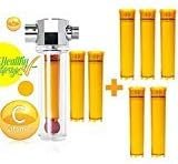 UBS VFS-f+vcf-05 Luxury Vita-Fresh Shower Filter with 7 Vitamin C Cartridge