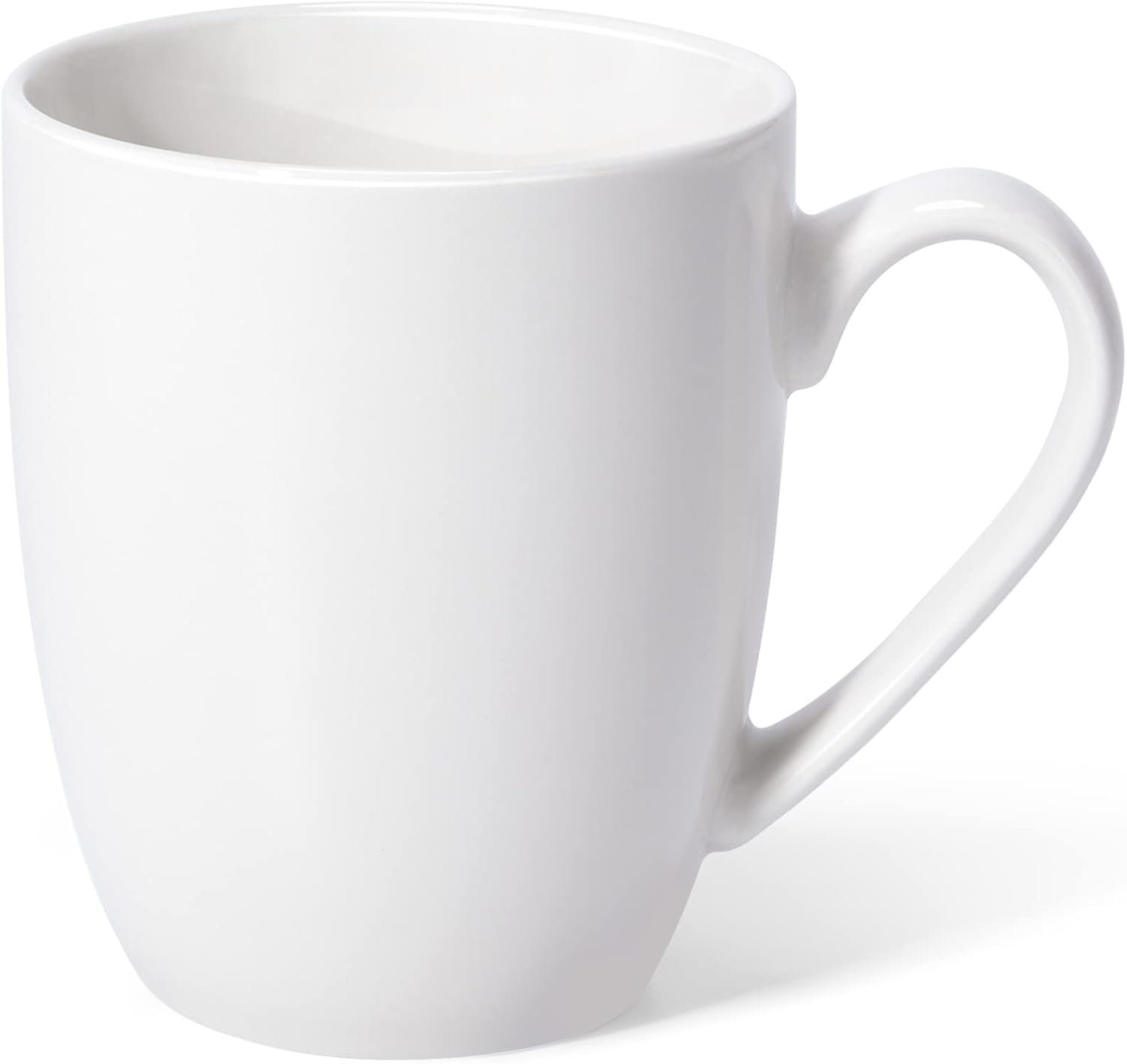 Urbanstrive Large Ceramic Coffee Mug 16oz(475ml) Tea Cups Idea Gifts White