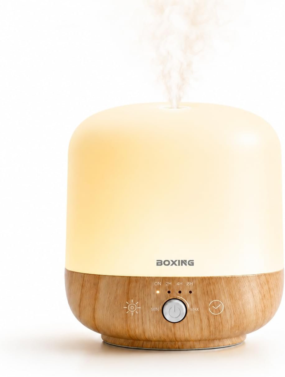 BOXING 300ML Aromatherapy Diffuser, Essential Oil Diffuser, 24H Runtime
