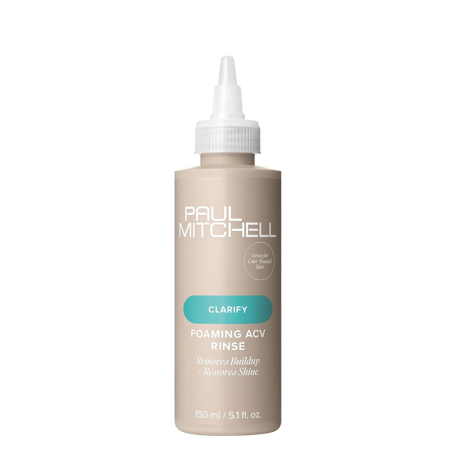 Paul Mitchell Foaming Apple Cider Vinegar Rinse, Removes Buildup + Restores Shine, For All Hair Types, 5.1 fl. oz