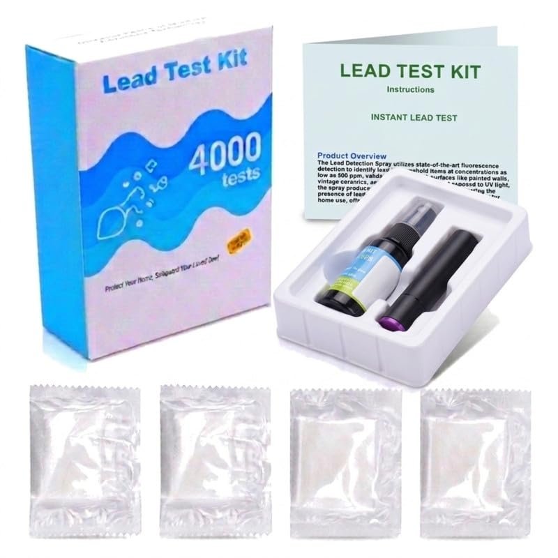 Lead Test Kit for Dishes and Home, Lead Paint Test Kit with Instant Use