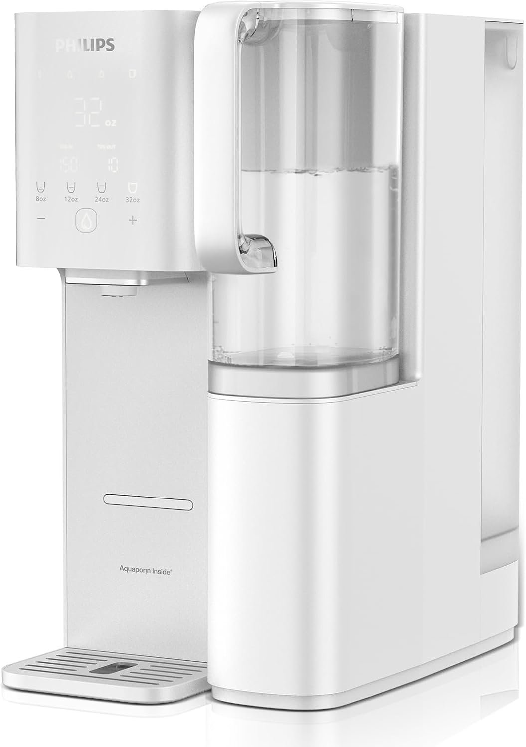 PHILIPS Countertop Reverse Osmosis Water Filter, No Installation