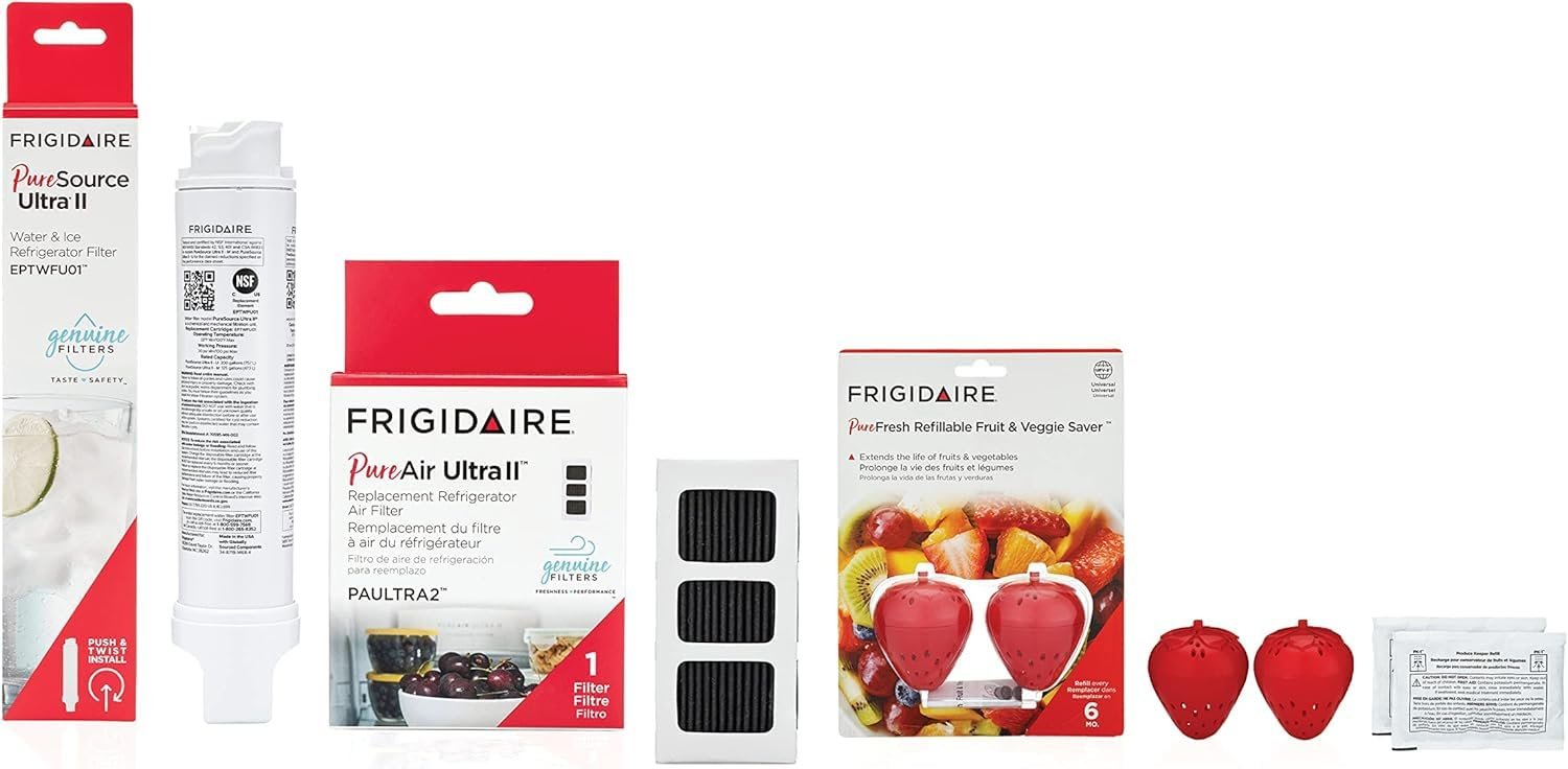 Frigidaire EPTWFU01 Water, PAULTRA2 Air and FRPFUFV2 Combo, 3 Count
