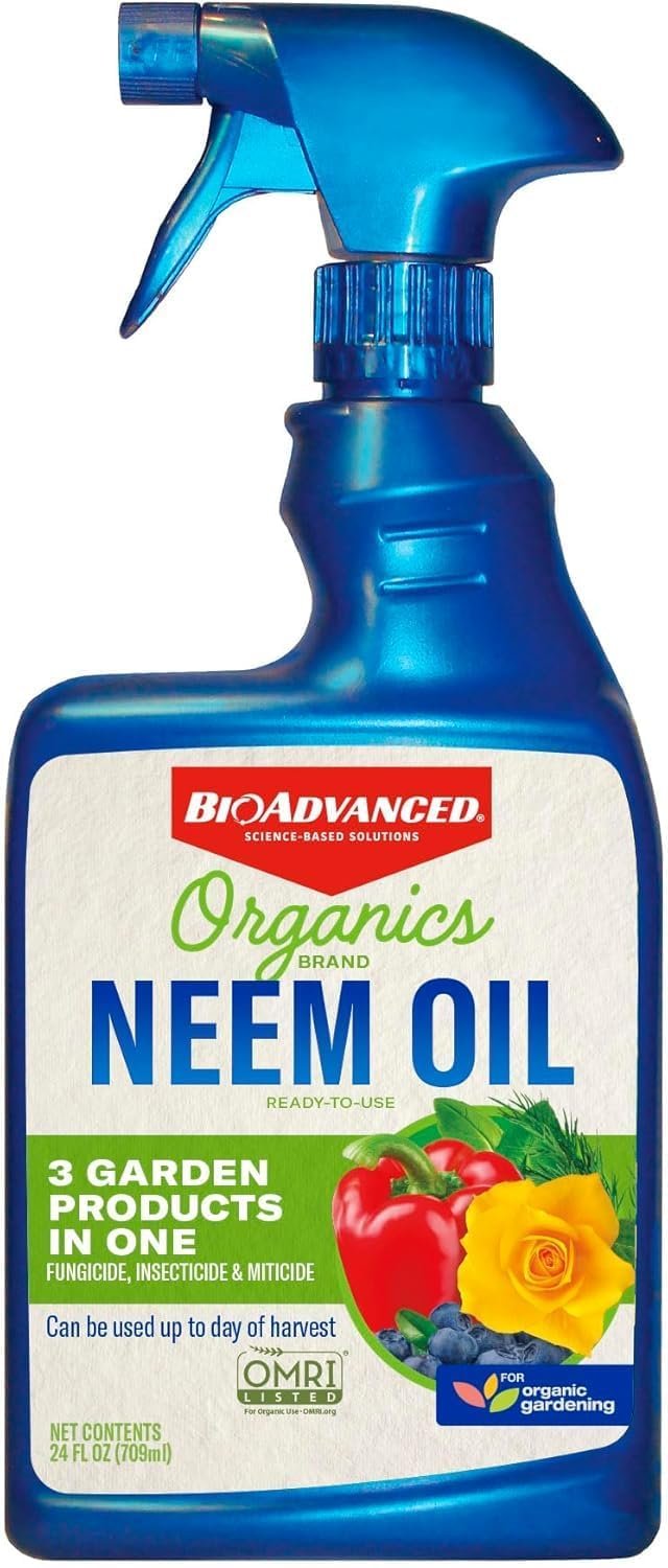 BioAdvanced Organics Brand Neem Oil Spray – 24 fl oz