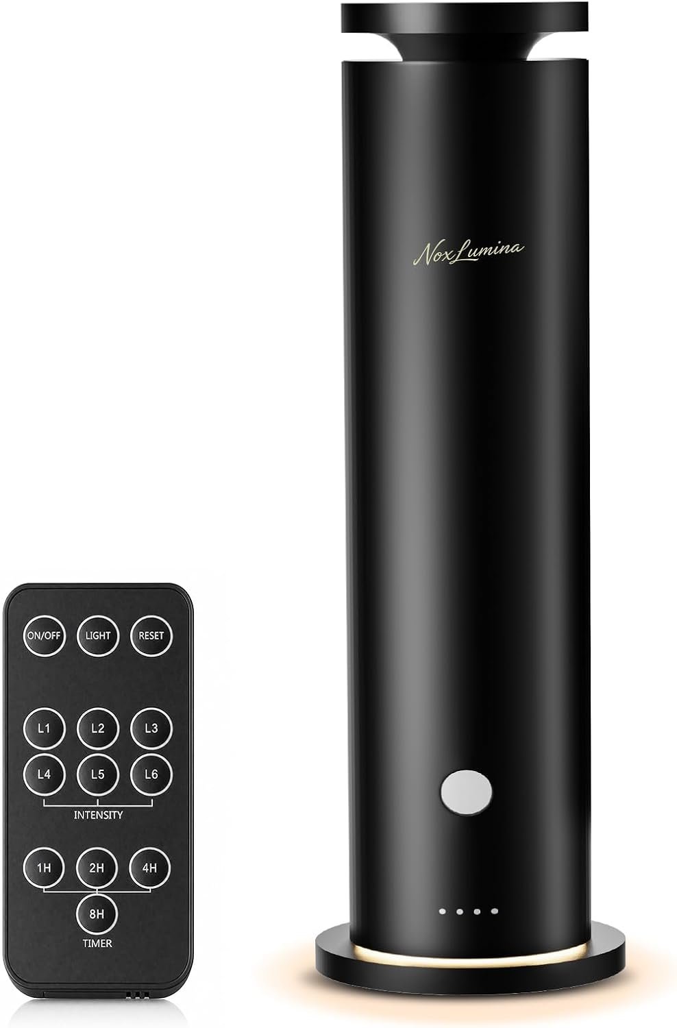 Waterless Essential Oil Diffuser Pro, Cold Air Diffusers for Home Large Room Hotel SPA, 4.06Oz Scent Diffuser Aromatherapy Air Machine with 1500 Sq Ft Cover, Remote – Black – Fragrance Not Included
