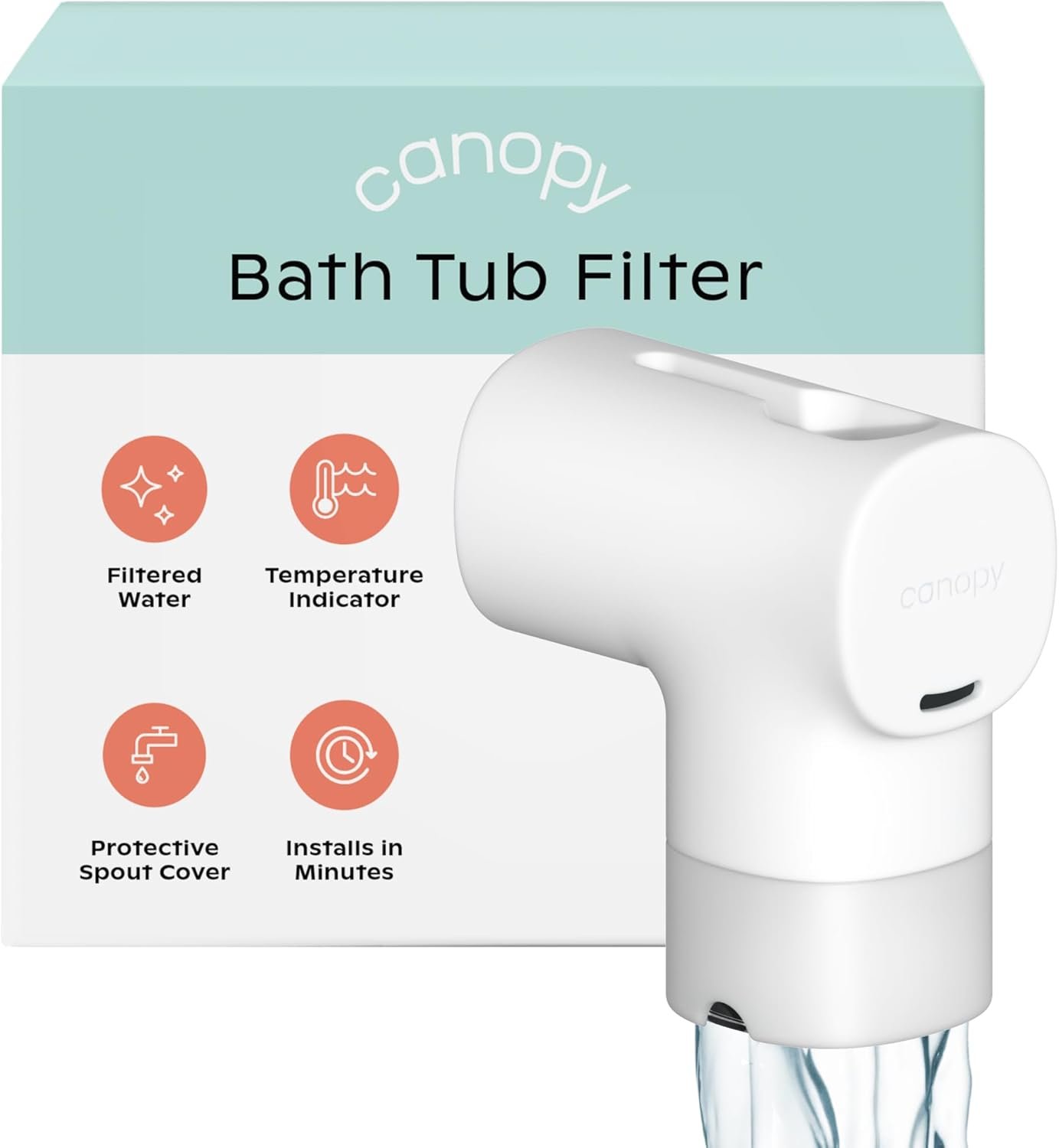 Canopy Baby Bath Tub Filter – Gentle Water Filtration for Delicate Skin