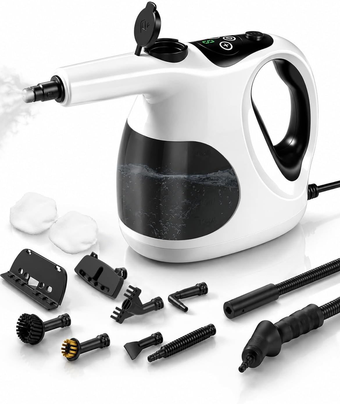 Handheld Steam Cleaner for Home–3s Fast Heat, 400ML Tank, Lightweight