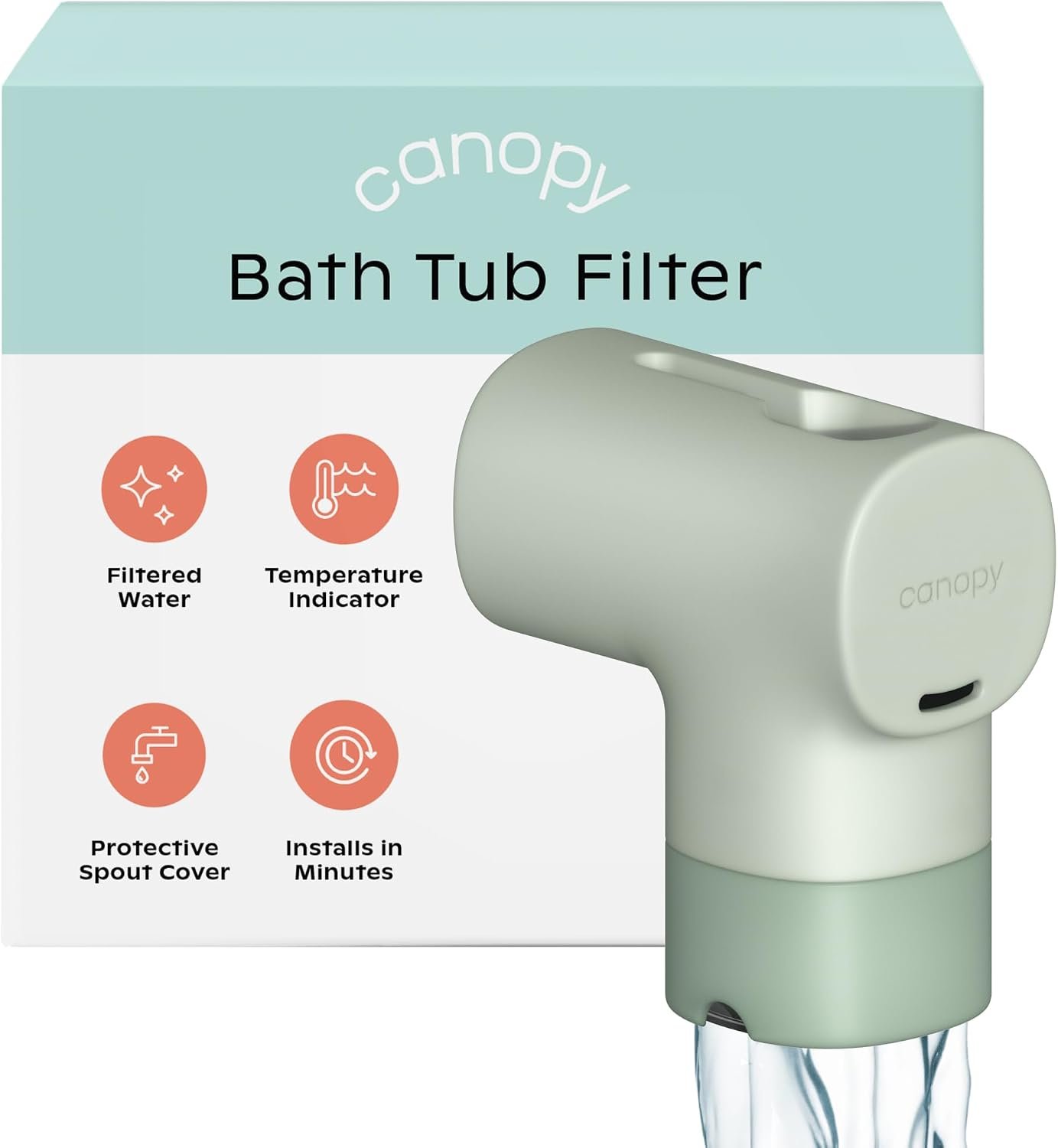 Canopy Baby Bath Tub Filter – Gentle Water Filtration for Delicate Skin