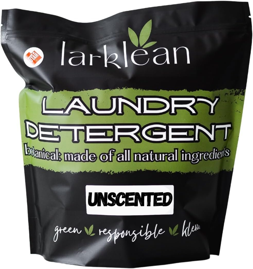Laundry Detergent Powder | Non-Toxic Laundry Detergent for Sensitive Skin | Easy To Use, Tough on Stains, Gentle on Fabrics | Botanical Laundry Powder (Blue Hon) (Unscented)