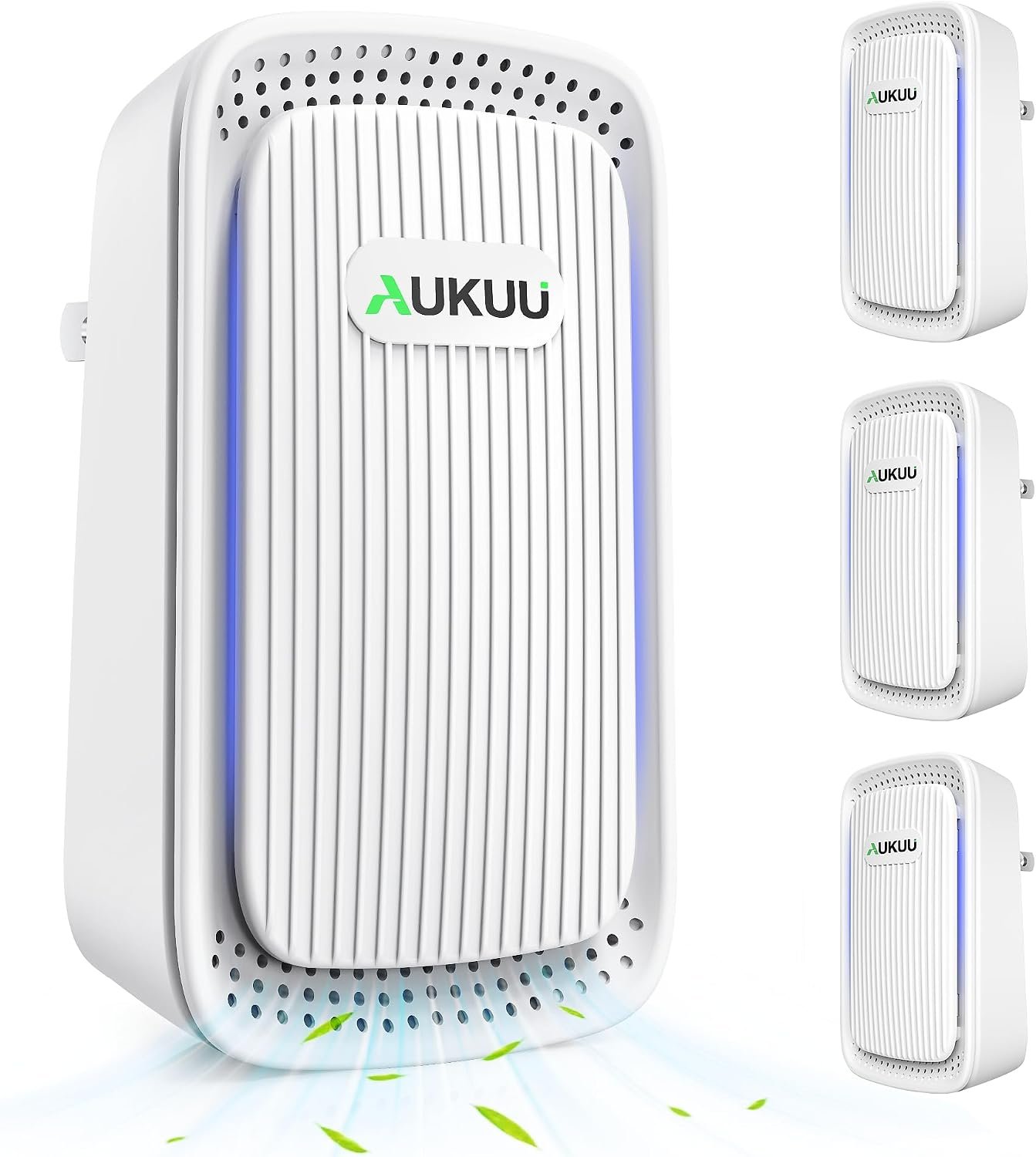 Air Ionizers 4 Pack – Plug In Mini Air Purifiers for Home, Bedroom, Office