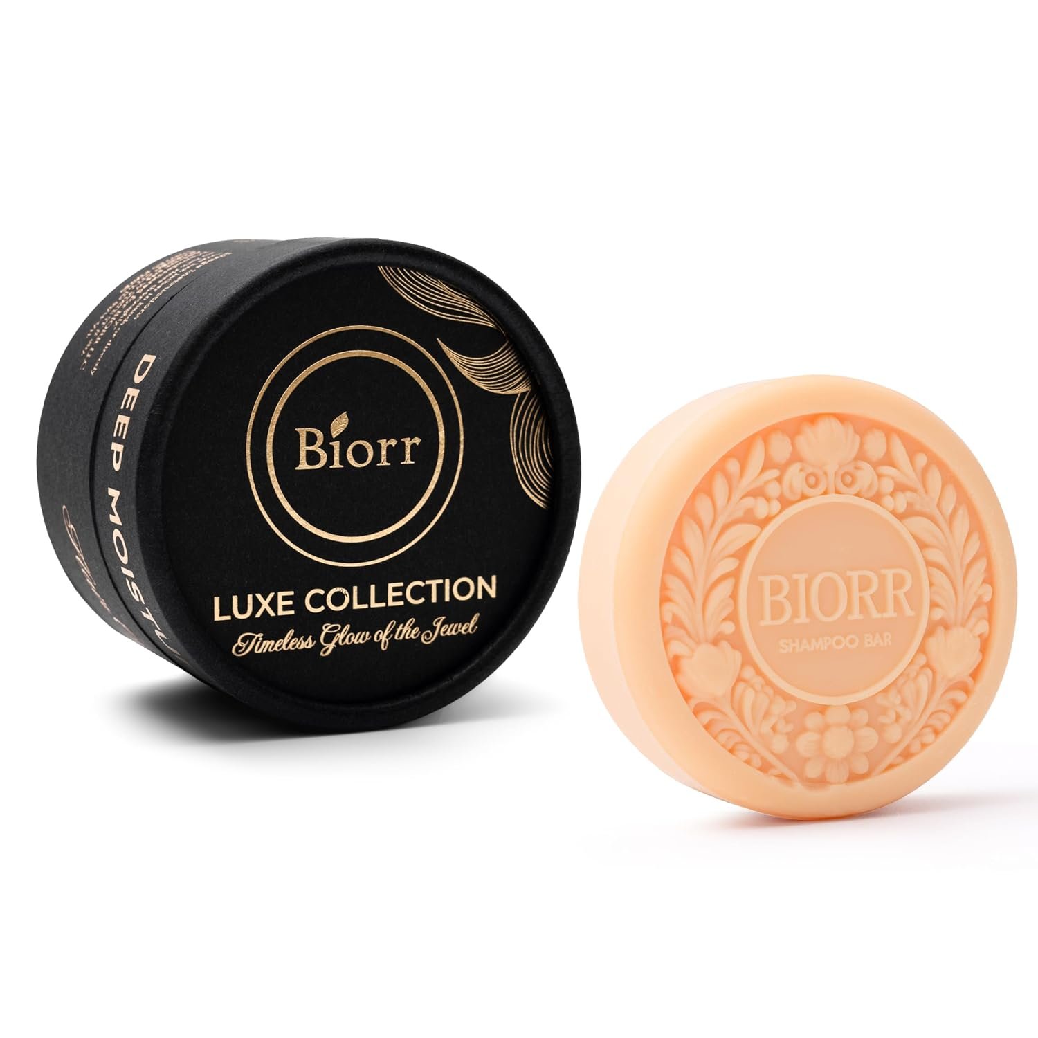 BIORR Shampoo Bar – Color Protection & Deep Moisturizing – Vegan, Plastic-Free, Sulfate-Free Natural Shampoo – With Argan Oil, Pomegranate Extract & Murumuru Butter – For Dry & Color-Treated Hair