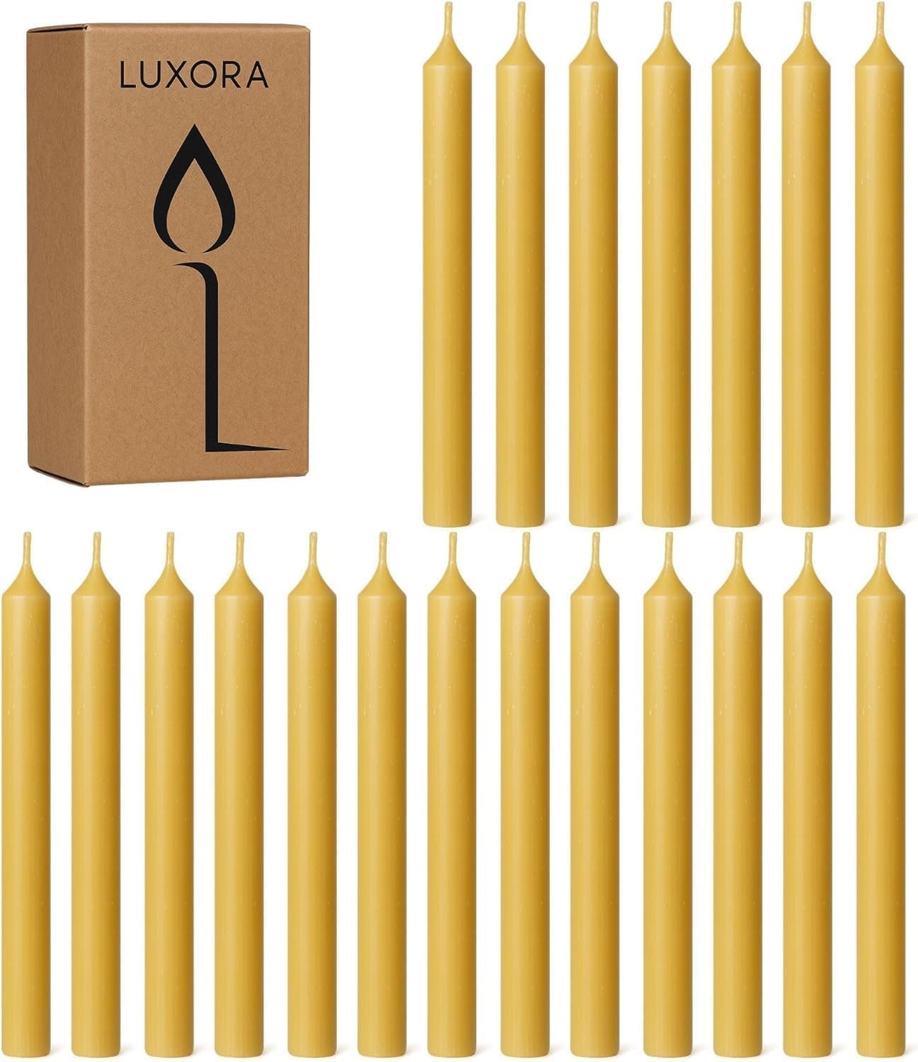 20pc Australian Made Pure Beeswax Spell Candles, 4″ Tall Pure Beeswax Chime Mini Taper Candle. Non toxic beeswax candles for Witchcraft, Wiccan Altar, Magic Tools, Rituals, Prayer, Meditation, Shabbat