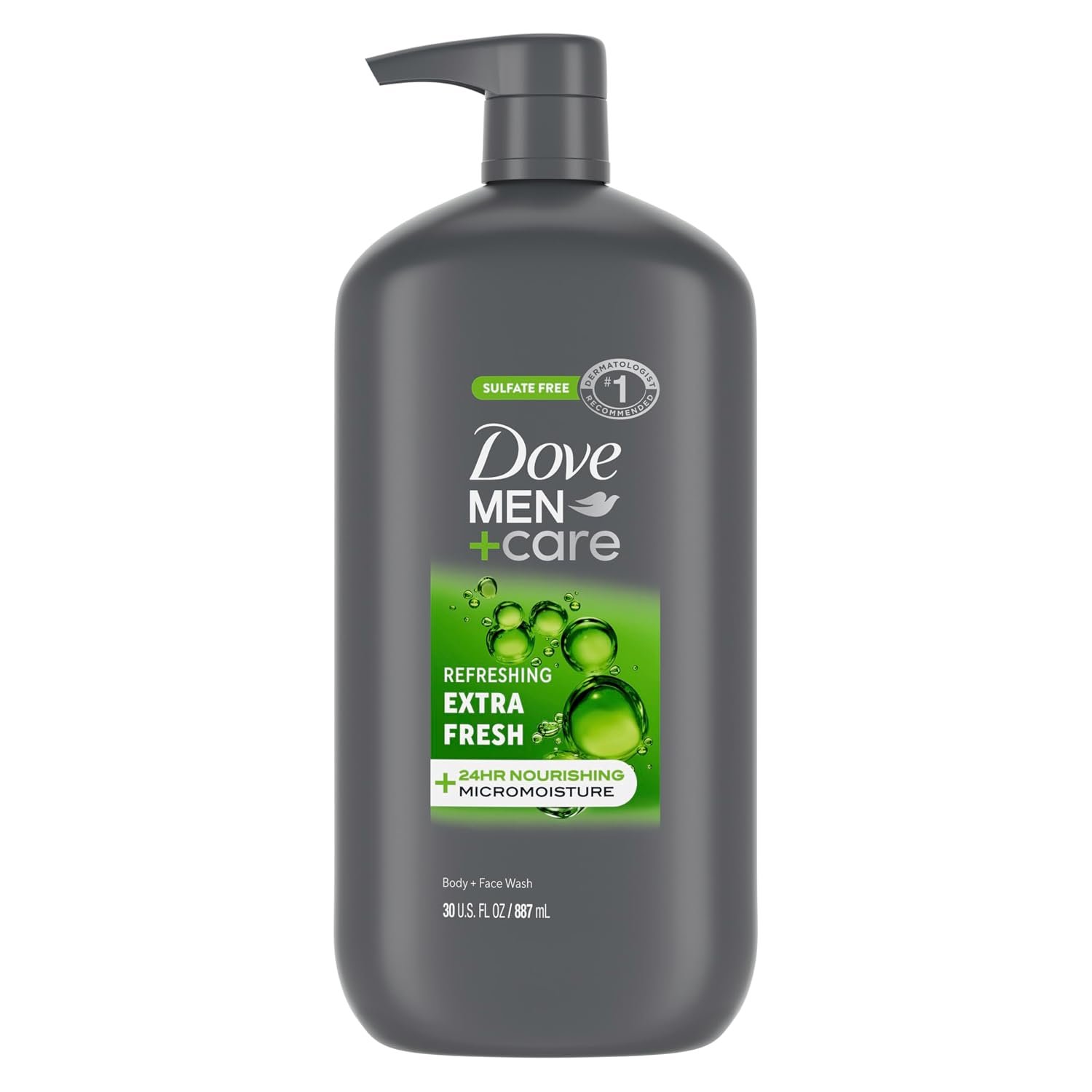 DOVE MEN + CARE Body & Face Wash Refreshing Extra Fresh Men’s Body 30 oz