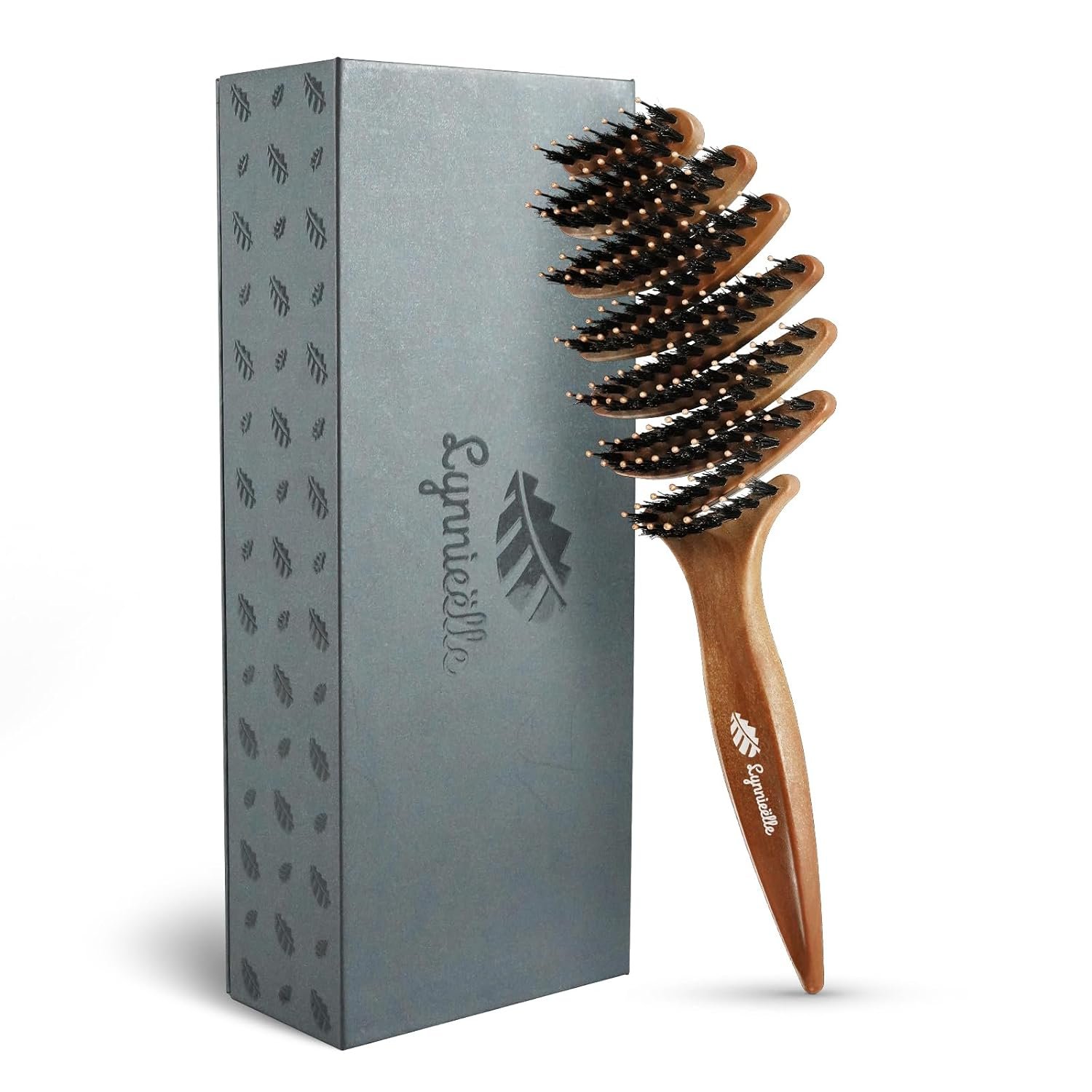 Natural Boar Bristle Hair Brush for Fine Hair – A Great Gift