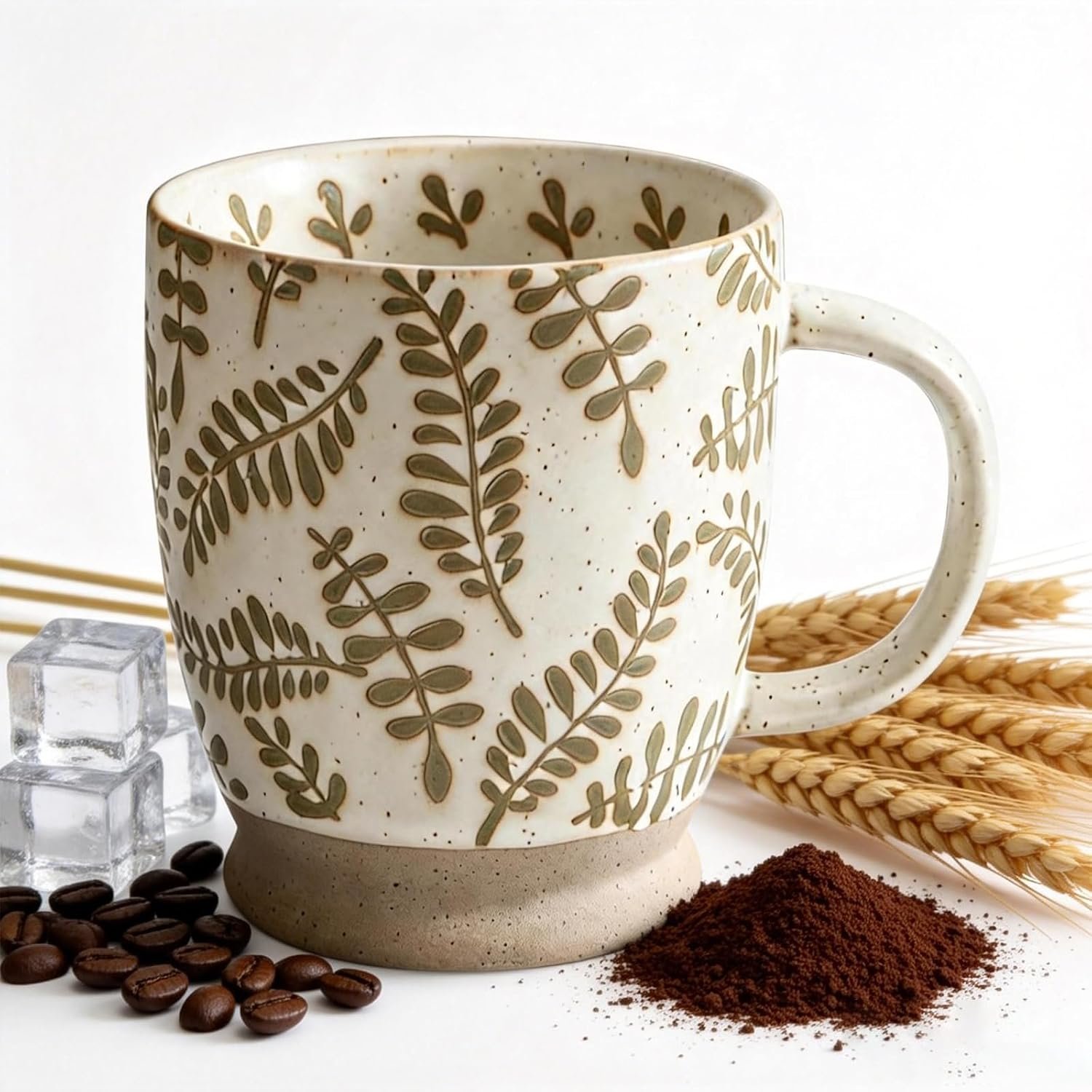 18oz Coffee Mug Gift for Women Mom Her – Rustic Handmade Coffee Cup