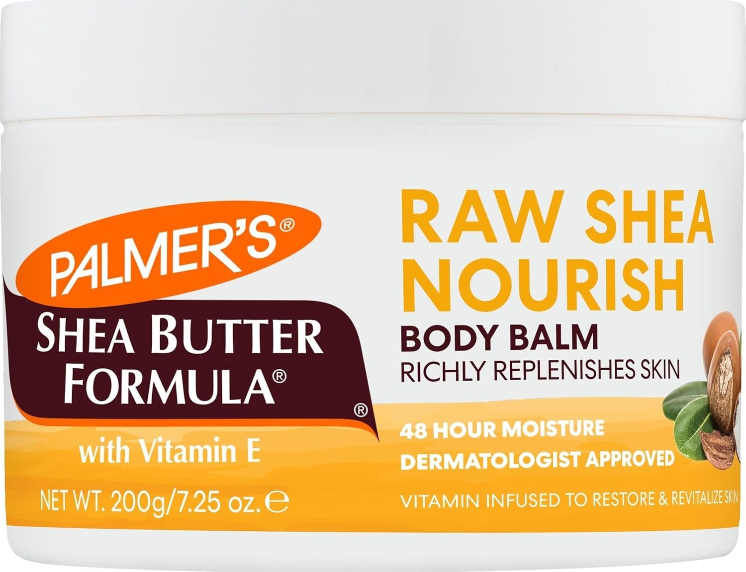 Palmer’s Raw African Shea Body Butter, Dry Skin Moisturizer (7.25 Oz)