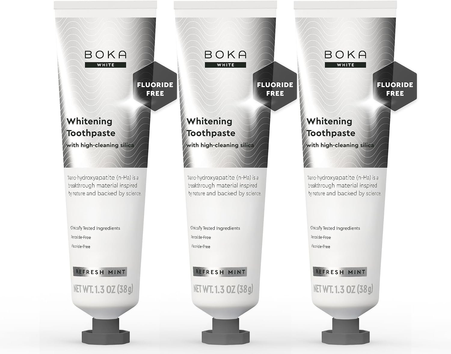 Boka Toothpaste – Nano Hydroxyapatite Toothpaste, Fluoride Free Toothpaste