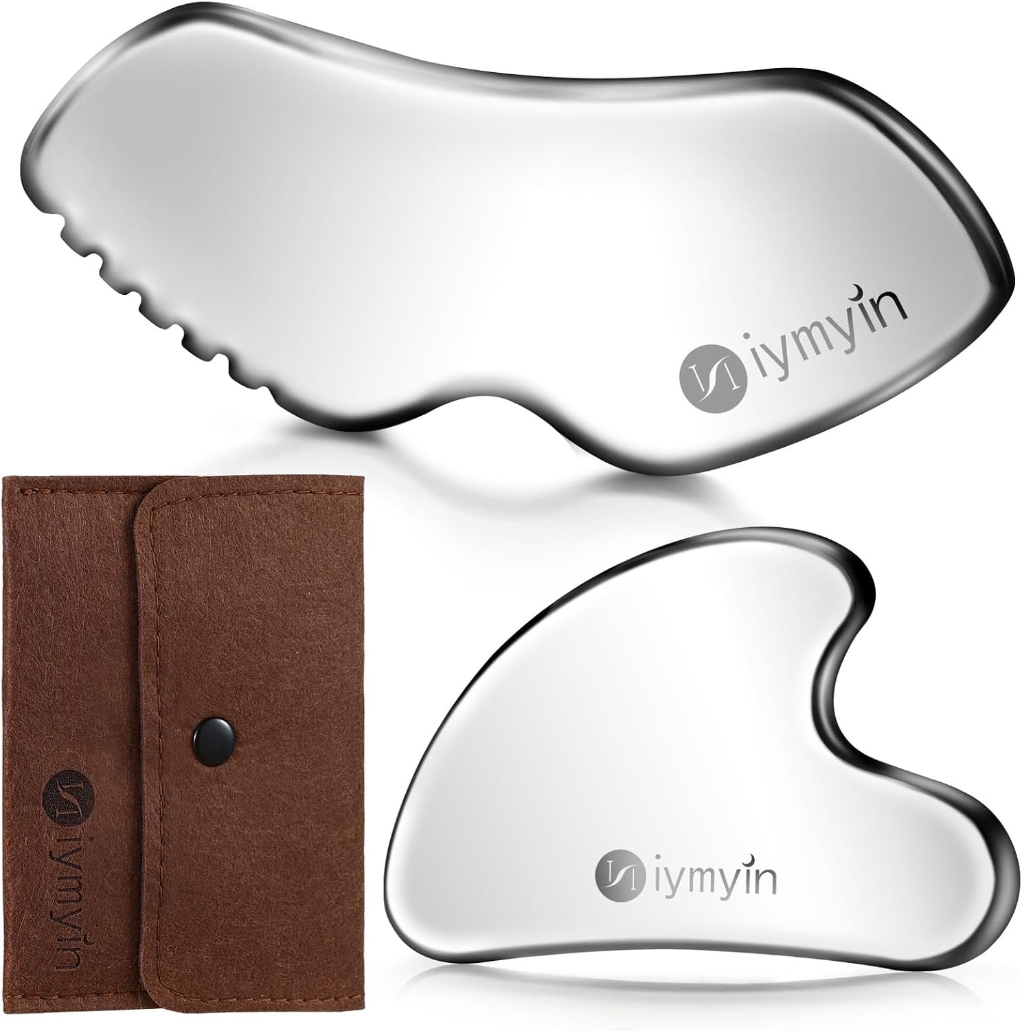 304 Stainless Steel Gua Sha Facial Tools Lymphatic Drainage Gift