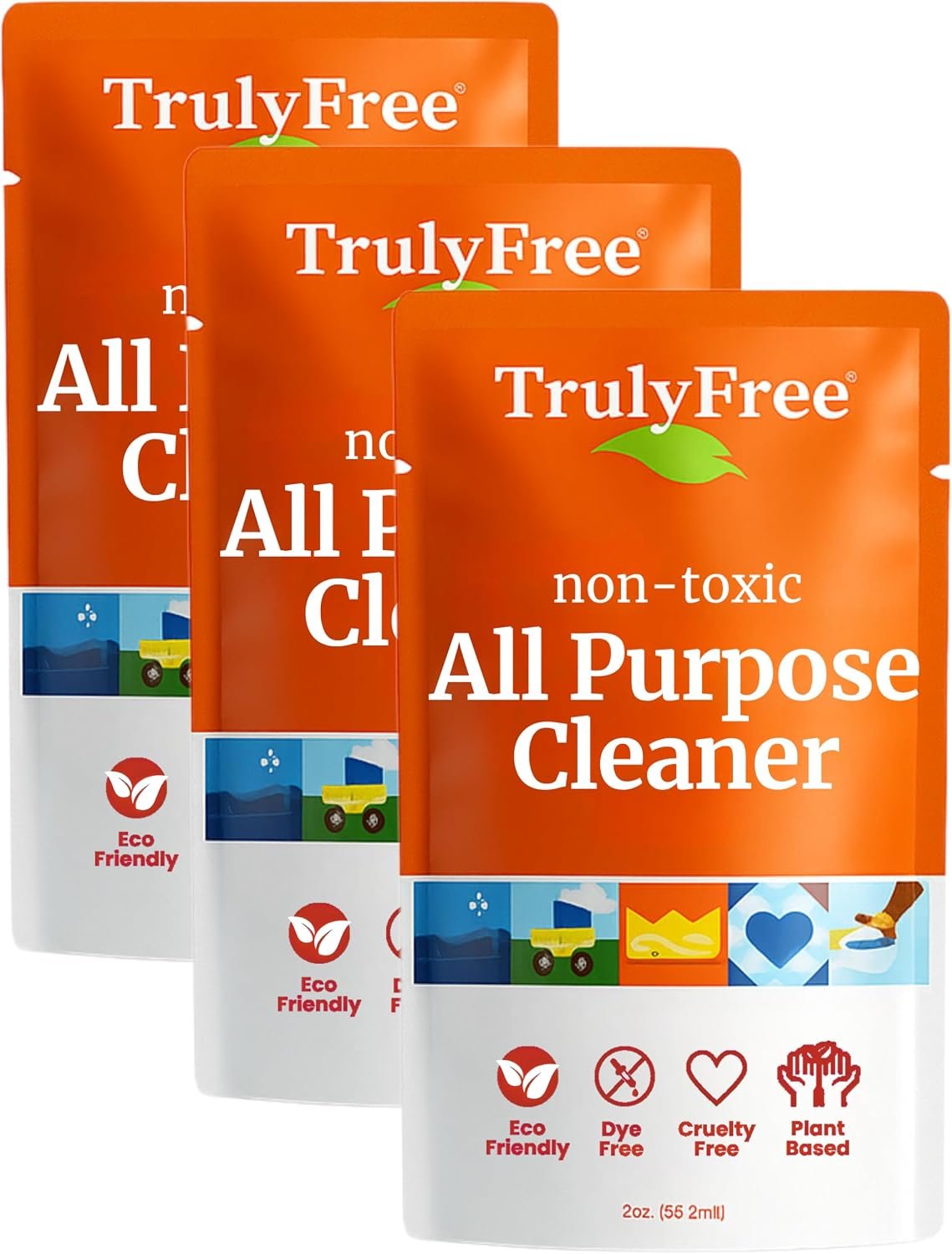 Truly Free Everyday Cleaner – Pack of 3