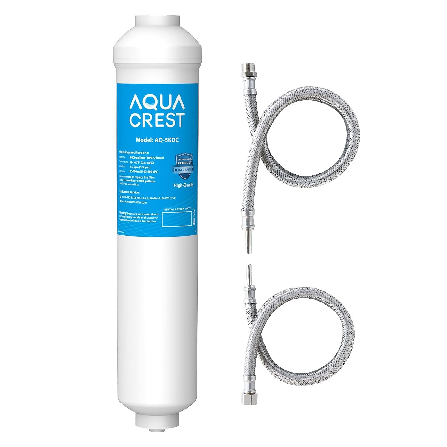 AQUA CREST 5KDC Under Sink Water Filter System