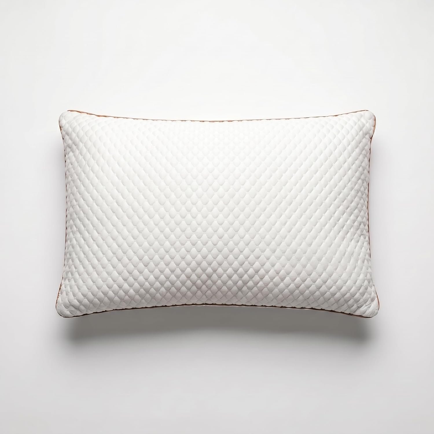 Adjustable Ultra Firm Queen Pillow, Natural Kapok Fiber, White