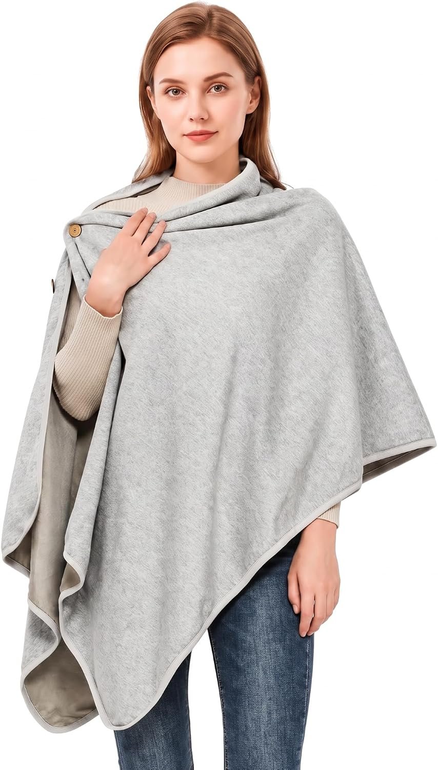 Unittype Emf Protection Blanket Wearable Faraday Blanket 30″ x 71″ Grey
