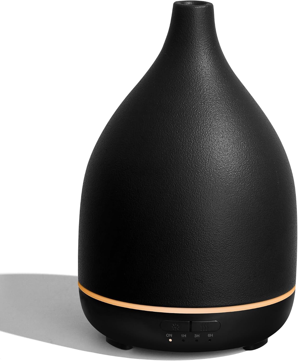 InnoGear 300ml Ceramic Essential Oil Diffuser, Diffusers for Home, Black
