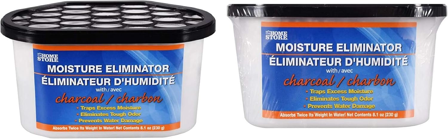 The Home Store Moisture Eliminator Dehumidifier Pellets with Charcoal 9.8-oz each. (Pack of 2)