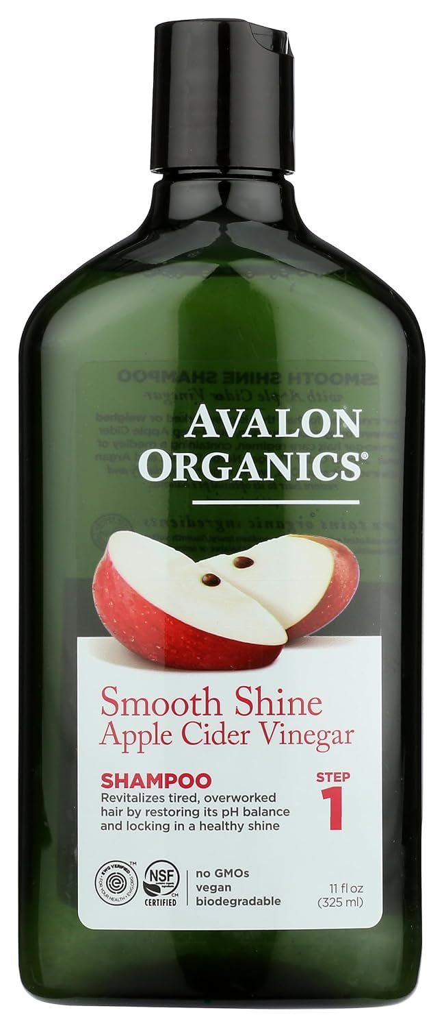 Avalon Organics, Shampoo Apple Cider Vinegar, 11 Fl Oz