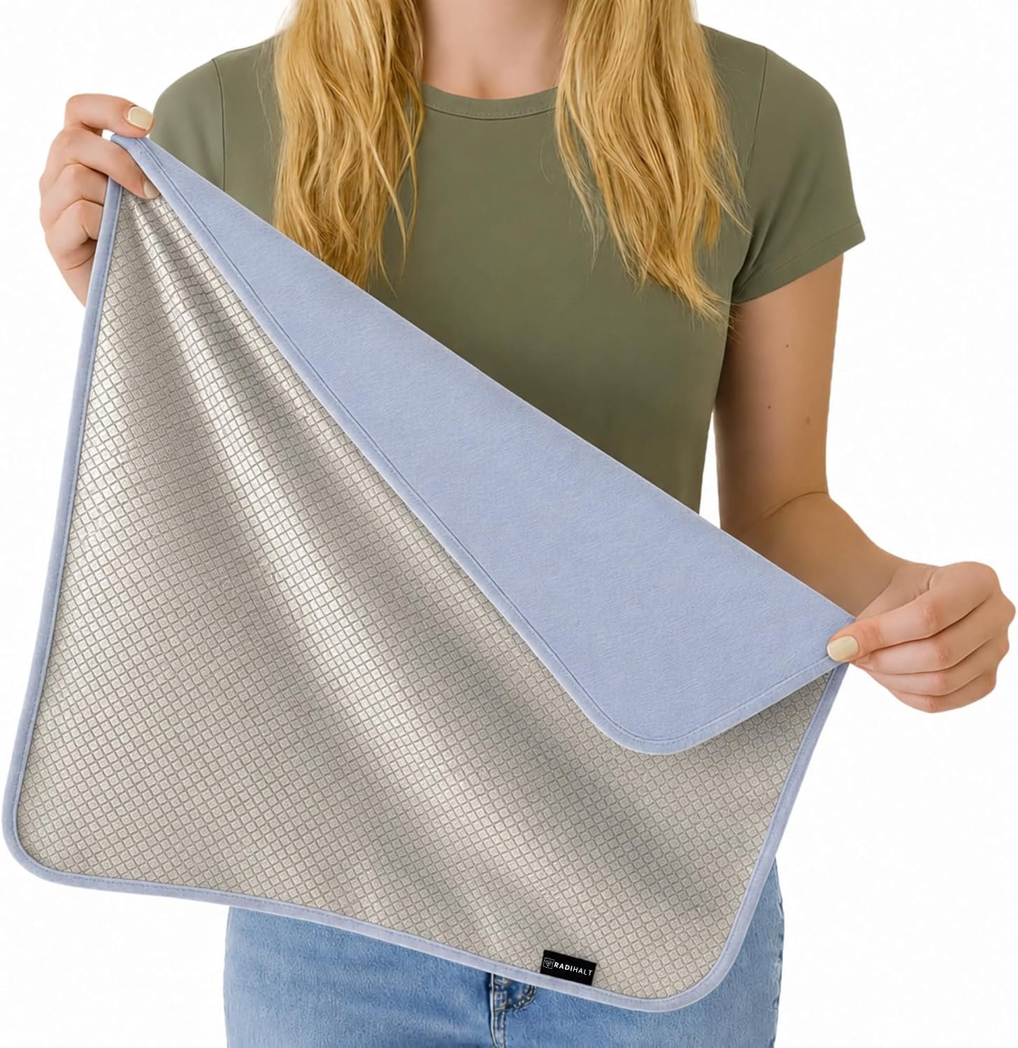 EMF Blocking Blanket for Laptop & Cell Phone – Faraday Blanket, EMF Laptop Shield & Radiation Protection Lap Pad