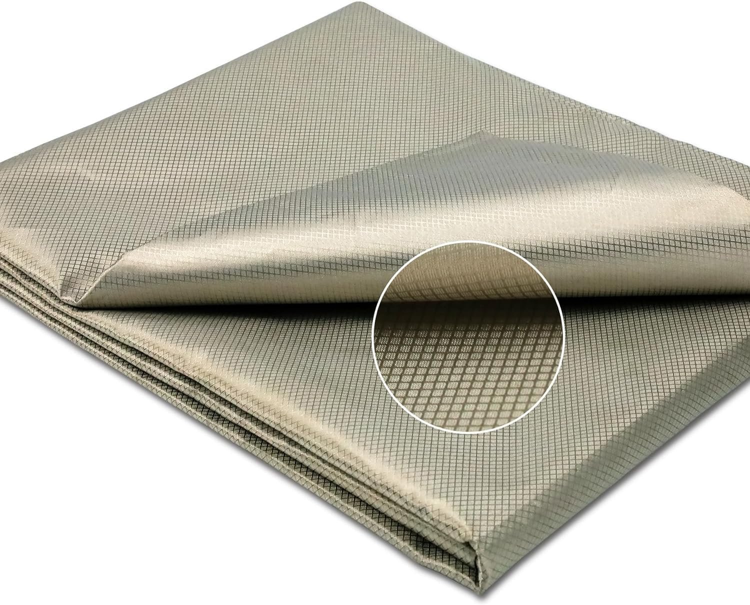 Faraday Fabric 43.3″x118″,Faraday Cloth Military Grade Conductive EMP Signal Blocking
